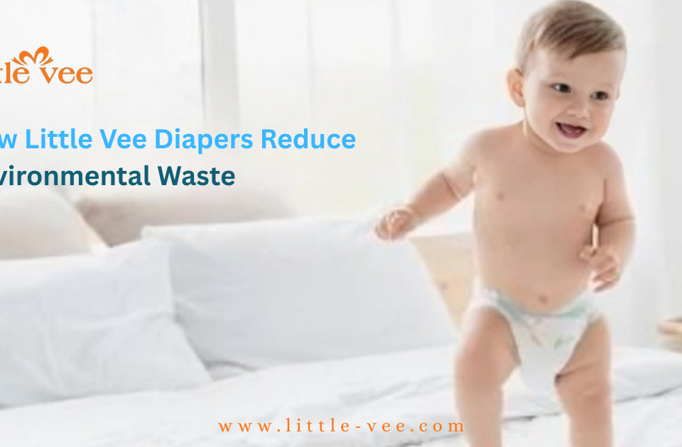 how Little Vee diapers reduce environmental waste