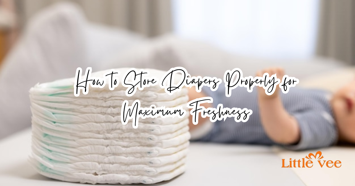 How to Store Diapers Properly for Maximum Freshness